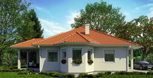 maison préfabriquée / type bungalow / contemporaine / à ossature bois