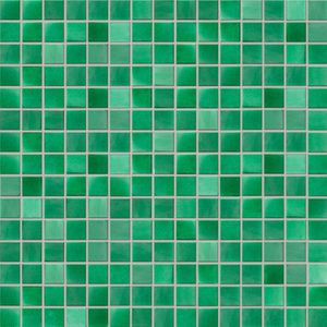 mosaïque d'intérieur / murale / en verre / motif géométrique