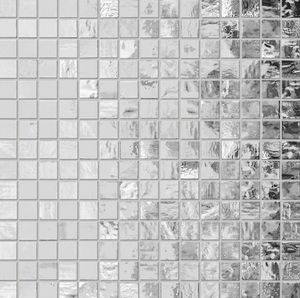 mosaïque d'intérieur / murale / en verre / brillante