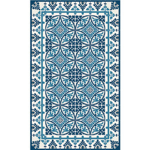 tapis contemporain / à motif / en vinyle / rectangulaire