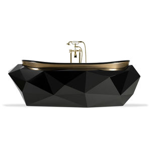 baignoire en îlot / en fibre de verre / en fonte
