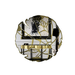 miroir TV mural / design original / rond / professionnel