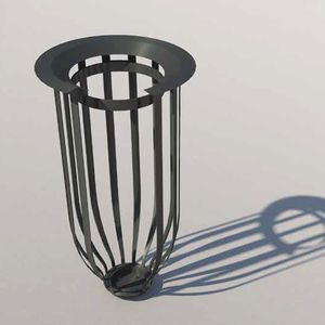 poubelle publique / en acier / contemporaine / Vigipirate