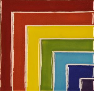 carrelage mural / pour sol / en grès cérame / multicolore