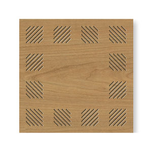 panneau acoustique pour panneaux / pour cloison amovible / mur / MDF