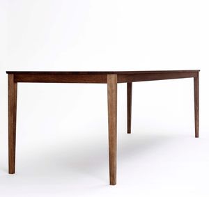 table à manger design scandinave / en chêne / rectangulaire / professionnelle