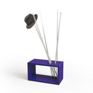 porte-manteau sur pied / design original / en MDF laqué / en Plexiglas®