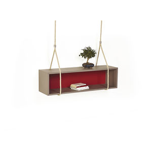 table console / contemporaine / en MDF / rectangulaire