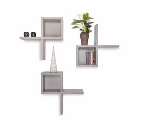 étagère murale / modulable / contemporaine / en MDF
