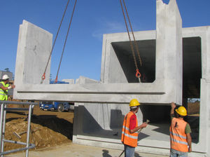 dalot en béton préfabriqué / en béton armé