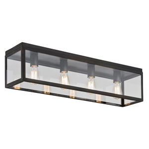 plafonnier contemporain / rectangulaire / en métal / à LED