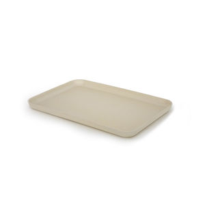 plateau de service en mélamine alimentaire / en fibre de bambou