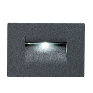 luminaire encastrable au mur / à LED / rectangulaire / d'extérieur