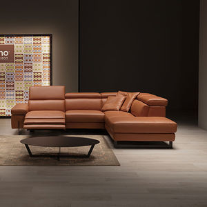 canapé d'angle / lit / contemporain / en tissu
