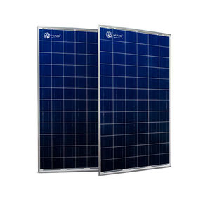 panneau photovoltaïque polycristallin / transparent / avec cadre en aluminium