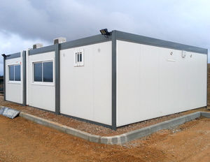 bâtiment temporaire / préfabriqué / modulaire / pour bureau