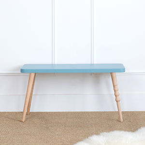 banc contemporain / en bois massif / en hêtre / en bouleau