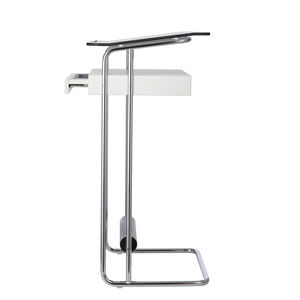 bureau assis-debout / en acier / contemporain / professionnel