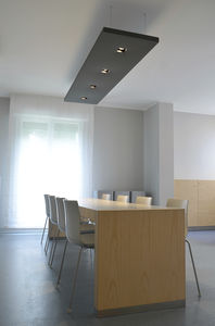 faux-plafond en tissu / en îlot / en panneau / acoustique