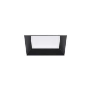 downlight encastré / à LED / carré / en tôle d'acier