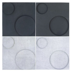panneau acoustique pour agencement intérieur / en polyester / en fibre naturelle / décoratif
