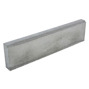 bordure de trottoir / en béton / rectangulaire