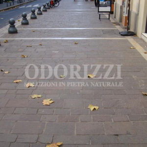 carrelage d'extérieur / de sol / en porphyre / mat