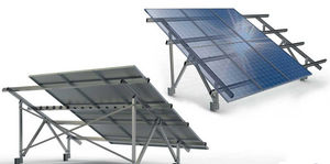 système de montage de plein champ / pour panneau photovoltaïque