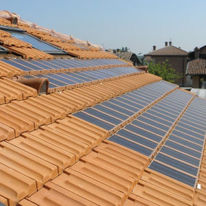 tuile photovoltaïque / résine thermoplastique / 100% recyclable
