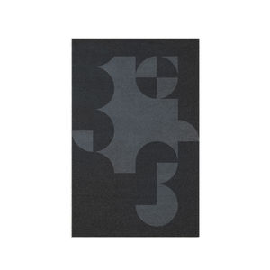 tapis contemporain / à motif / en tencel® / rectangulaire