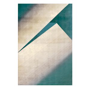 tapis contemporain / à motif / en tencel® / rectangulaire