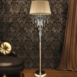 lampe sur pied / classique / en cristal Swarovski® / fait main