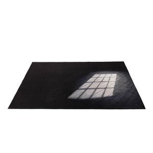tapis contemporain / uni / en laine / rectangulaire