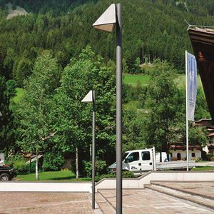 lampadaire urbain / contemporain / en acier inoxydable / à LED