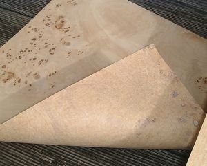 placage en bois / flexible