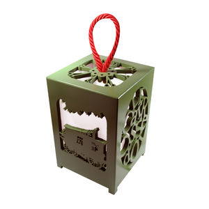 lanterne en bois laqué