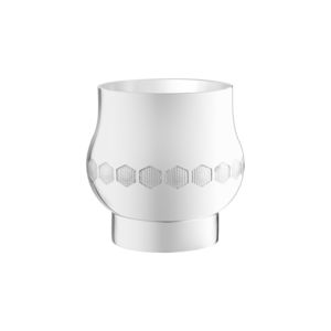 coquetier en métal argenté / à usage domestique