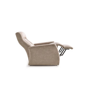 fauteuil contemporain / en cuir / inclinable / électrique