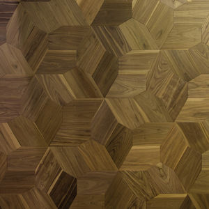 parquet massif / à coller / flottant / en noyer américain