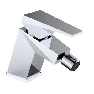 mitigeur pour bidet / en laiton chromé / 1 trou
