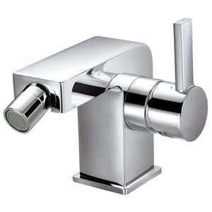 mitigeur pour bidet / en laiton chromé / 1 trou