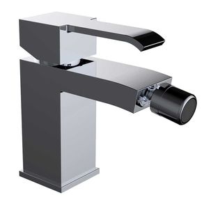 mitigeur pour bidet / en laiton chromé / 1 trou
