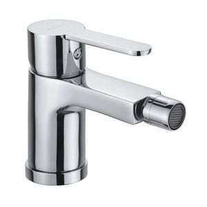 mitigeur pour bidet / en laiton chromé / 1 trou / pour hôtel