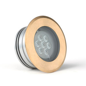 luminaire encastrable au sol / LED RGB / LED RGBW / rond