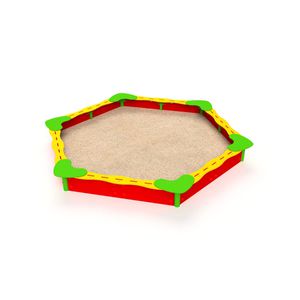 bac à sable pour aire de jeux