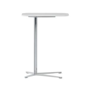 table d'appoint contemporaine / en verre / en marbre / en Solid Surface