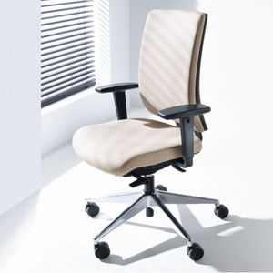 fauteuil de bureau contemporain / en polyuréthane / pivotant / à roulettes