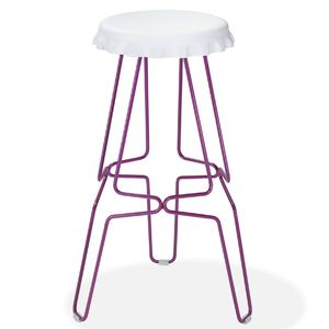 tabouret de bar contemporain / en acier / en acier inoxydable / en métal chromé