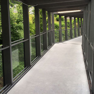 revêtement de sol en enduit / en polyuréthane / pour parking / en dalles