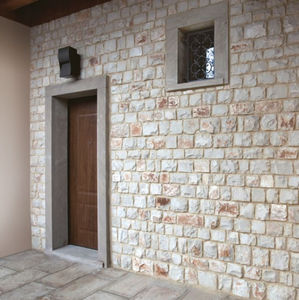 parement en pierre naturelle / d'extérieur / d'intérieur / 3D